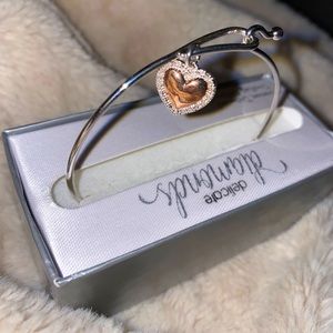 Heart Pendant Bracelet